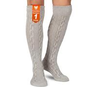 Calcetines de vestir vestido largo calcetines coleta calcetines moteados (41-43)