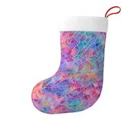 Calcetines decorativos de Navidad WHJSSF con diseño holográfico de sueños impresos suaves y esponjosos para mujeres y hombres