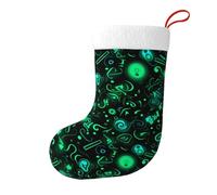 Calcetines decorativos de Navidad WHJSSF que brillan en la oscuridad, estampados suaves y esponjosos para mujeres y hombres