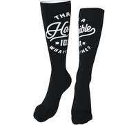 Calcetines Deporte 50cm, Esa es una idea horrible ¿a qué hora? élastique Calcetine Trabajo Respirable Calcetines para Trabajo Trekking Deporte