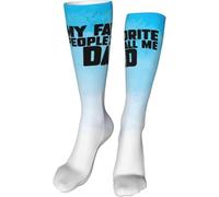 Calcetines Deporte 50cm, Mis personas favoritas me llaman papá Respirable Socks Unisex Running Calcetines para Deporte Running Adulto