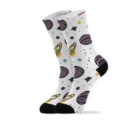 Calcetines Deporte Alfabeto de planetas exteriores de animados 40cm Suaves