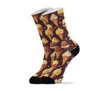 Calcetines Deporte Estrellas de helado de chocolate de animados 40cm
