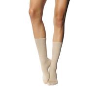 Calcetines Deporte Hombre, Calcetines Hombre - Regalo Hombre Ideal, Unisex, Tejido Suave, Sin Compresión, Antibacterianos, Transpirables, Para Pies Sensibles y Diabéticos, (beige, 37-41)