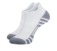 Calcetines deportivos genéricos para mujer y hombre con cojín - Malla transpirable y absorbente, adaptadas al bádminton y al senderismo, cómodos para actividades físicas, 01-blanco, Talla única