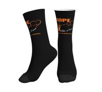 Calcetines deportivos Hope For A Cure para concienciar sobre la esclerosis múltiple. Calcetines deportivos para correr al aire libre. Calcetines deportivos acolchados y transpirables para hombres y mu