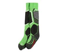 Calcetines deportivos Infantil FALKE 86-98 gris oscuro / verde claro / negro / blanco