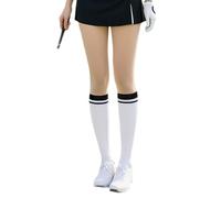 Calcetines deportivos para mujer, transpirables, para golf, calcetines invisibles para deportes al aire libre, leggings atléticos transpirables, Tono de piel blanco, A
