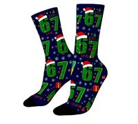 Calcetines deportivos para niños con estampado juvenil, marine, 7-12 años