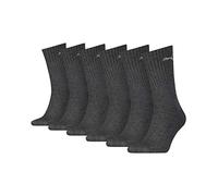 Calcetines deportivos Puma unisex, pack de 6 pares, unisex, 201 - anthracite, 39-42