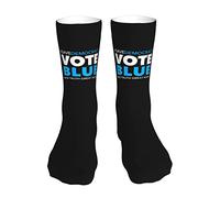 Calcetines Deportivos Salvemos La Democracia. Votemos Por Los Demócratas. Calcetines Altos Casuales Antiolores Calcetiness Para Ciclismo Bicicleta Viajar 40 Cm