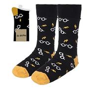 Calcetines diseño Gafas Harry Potter Talla 38-45 Cómodos y Suaves - Calcetines con Estilo Único y Licencia Oficial