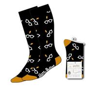 Calcetines diseño Gafas Harry Potter Talla 38-45 Cómodos y Suaves - Calcetines con Estilo Único y Licencia Oficial