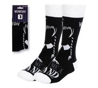 CERDÁ LIFE'S LITTLE MOMENTS Calcetines Diseño Wednesday Talla 36-43 Cómodos y Suaves - Calcetines con Estilo Único y Licencia Oficial