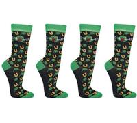 Calcetines divertidos como idea de regalo o para uso personal para adolescentes, mujeres y hombres, paquete de 2, 36-41