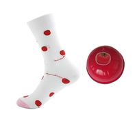 Calcetines divertidos con diseño de alimentos, calcetines de tobillo para botas de bota, vestido de pareja, para mujeres, hombres, regalos de tobillo para hombres y mujeres, rojo tomate, Altoa única