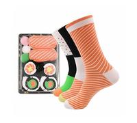 Calcetines Divertidos Con Forma De Sushi | Novedad Crazy Food Calcetines Tontos De Algodón | Calcetín De Comida De Tubo Medio Para Regalos De Cumpleaños Y Navidad Para Hombres, Mujeres Y Adultos (3)