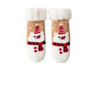 Calcetines Divertidos Mujer,Calcetines Tipo Pantuflas para Bebé Rends Calcetines NavideñOs Suaves para NiñOs PequeñOs Calcetines CáLidos De VellóN Que No Son De Invierno