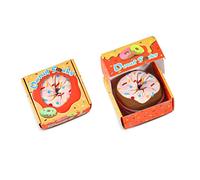 Calcetines Donuts Mujer Niñas Divertidos-Personalizados Originales Dibujos Estampados Graciosos Frikis Colores Arte-San Valentin Regalos Originales Cumpleaños para Mujer Joven Chicas Jovenes-1 Pare