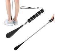 Calcetines Elásticos Compresivos Para Personas Mayores, Calzador Multifunción Retráctil, Asistente Extensible Para Personas Mayores Y Discapacitadas, Negro