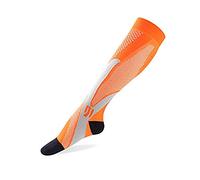 Calcetines Elásticos De Compresión De Ciclismo Para Deportes Al Aire Libre S/M Naranja * 3 Pares