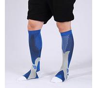 Calcetines Elásticos De Compresión Para Deportes Al Aire Libre. S/M Azul * 3 Pares