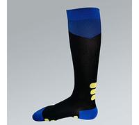 Calcetines Elásticos De Compresión Para Deportes Al Aire Libre. S/M Azul Negro * 3 Pares