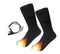 Calcetines Eléctricos - Calentamiento Uniforme y Aislamiento Térmico - Calcetines Eléctricos Masculinos,para Invierno Snowboarding Deportes Exteriores Hogar Viaje Familia