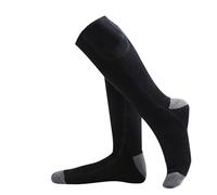 Calcetines eléctricos con calefacción de suela completa, 3.7 V, 4000 mAh, batería recargable, para hombres y mujeres, calcetines térmicos