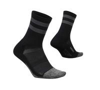 Calcetines Feetures Elite Light Cushion Mini Crew High Top Negro, Talla M