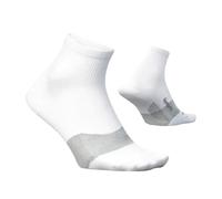 Calcetines Feetures Elite Ultra Light Quarter Blanco, Talla L