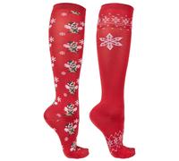 Calcetines Feliz Navidad (paquete de 2) QHP - 35-38