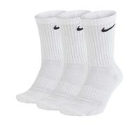 Everyday Cush Crew Calcetines Deporte Pack De 3 , color:blanco Nike