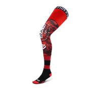 Calcetines FXR Riding Rojo-Negro P-M Negro