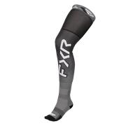 FXR Riding Logo Calcetines de motocross, negro-blanco, tamaño S M para Hombres
