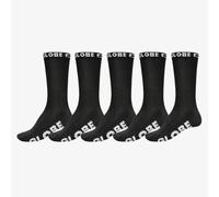 Calcetines Globe Blackout 5PK Negro