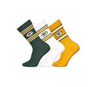 NFL Green Bay Packers - Calcetines deportivos unisex (3 unidades)