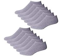 Calcetines gruesos y cálidos para mujer, calcetines cortos transpirables, 10 pares, calcetines deportivos para hombre y mujer, calcetines con spray, gris, talla única