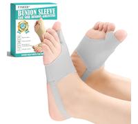 Calcetines Hallux Valgus, Corrector de Juanetes, Con Correa Elástica Suave Para El Talón, Los Pies Separador de Juanetes Del Pie, Suministros Enderezadora Cuidado De Los Pies Mujeres y Hombres,Gris
