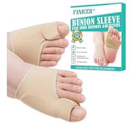 Calcetines Hallux Valgus, Corrector Juanetes Mujer y Hombre, Corrector de juanetes Con Gel Protector, Almohadilla para el Dedo Gordo, Relaja y Estira el Dedo Gordo, Elástico y Suave (37-43 M, Pelle)