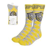 Calcetines Harry Potter diseño Hufflepuff Talla 36-43 Cómodos y Suaves - Calcetines con Estilo Único y Licencia Oficial