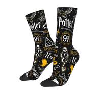 Calcetines Harry Potter y Filosofal con Diseño Estampado 2D para Hombre