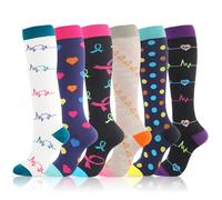 Calcetines hasta la rodilla para mujer, mullidos, de forro polar de coral, con diseño de rayas, ligeros, cálidos, resistentes, cierre elástico, más cómodos para horas relajadas en casa en invierno