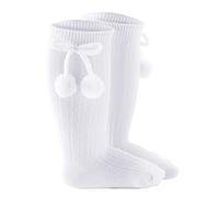 Calcetines hasta la rodilla para niñas pequeñas a media pantorrilla, calcetines sólidos para bebé, princesa, niños, cuidado del bebé, calcetines 68