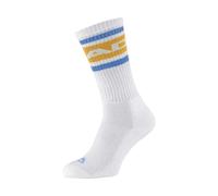 Calcetines Head 1p Long Azul Amarillo 35/38 Blanco