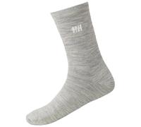 Helly-Hansen Unisex Everyday Wool Sock 2Pk, Gris Melange, 42-44
