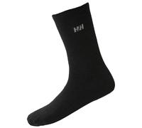 Helly-Hansen Unisex Everyday Wool Sock 2Pk, Negro, 42-44