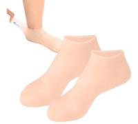 Calcetines hidratantes - Calcetines de gel elásticos y lavables para una nutrición completa del pie - Productos de belleza para niñas para parque acuático, salón, dormitorio, playa, mar Bseid