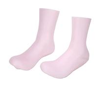 Calcetines Hidratantes de Silicona Suave, 2 Tamaños de Alta Elasticidad para Evitar Grietas Calcetines Hidratantes de Silicona para Hombres Y Mujeres(L)