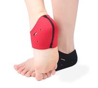 Calcetines hidratantes para el talón - Calcetines de SPA sin Dedos con Gel, Terapia de pies | Alivio del talón Agrietado, Calcetines hidratantes Que calman la Fascitis Plantar, el Dolor de Aqui